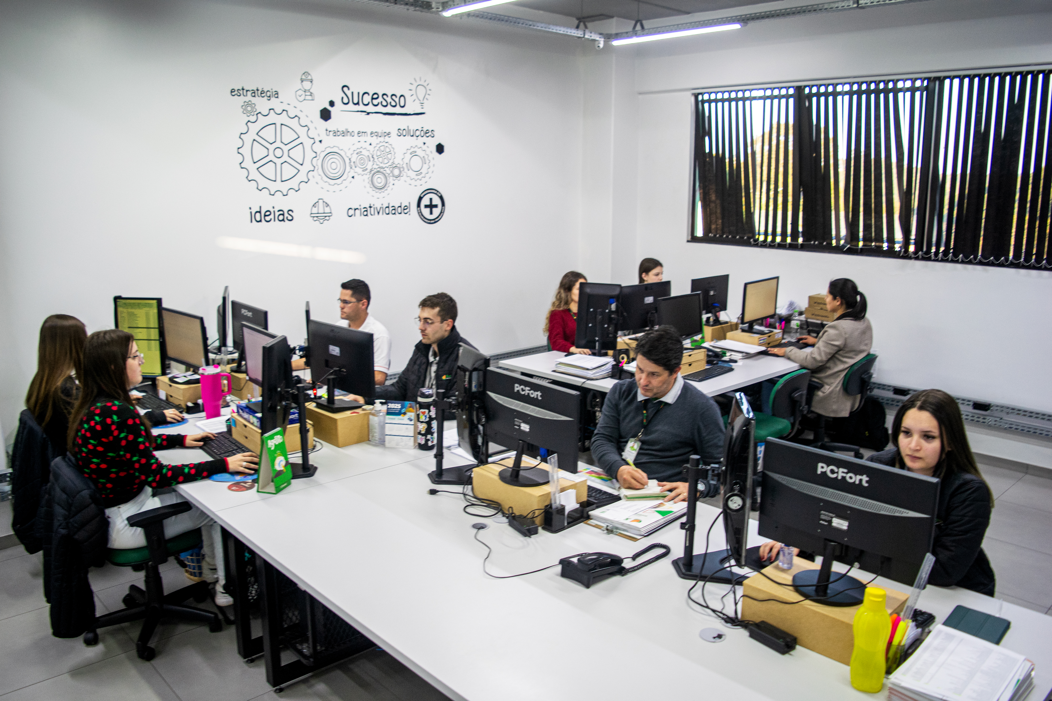 Sala de treinamento UnoSeg